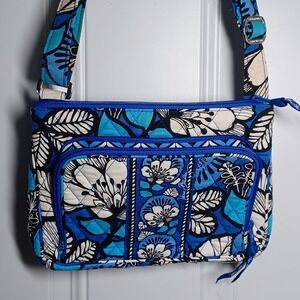 Vera Bradley Blue Bayou Hipster Small Crossbody Bag